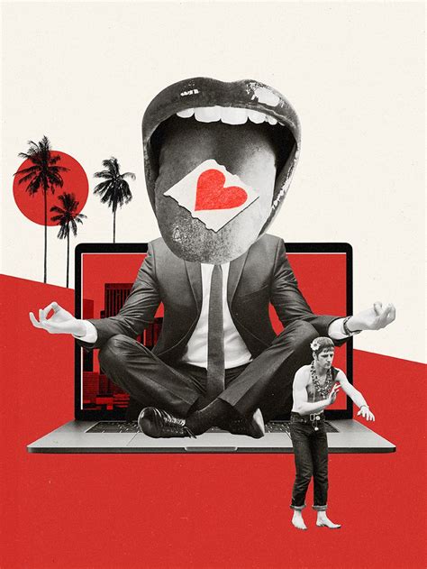 editorial illustration collage