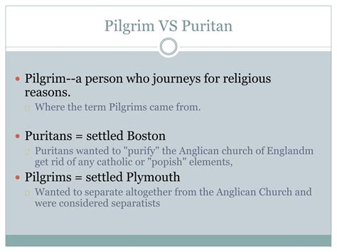 PPT - Historical Background of the Puritans PowerPoint Presentation ...