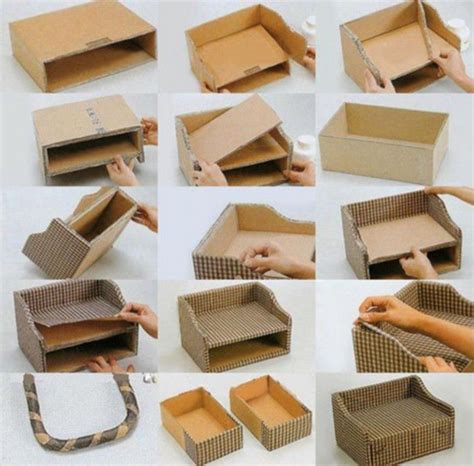 Image result for DIY Box Using Cardboard