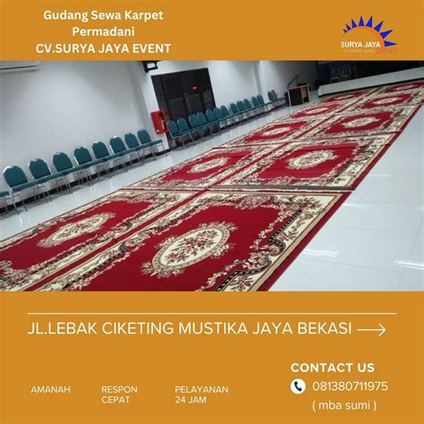 Sewa Karpet Permadani Event Ramadhan 2024 Jakarta