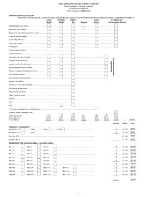 Phs Officers Device Supply Center Form - Fill and Sign Printable ...