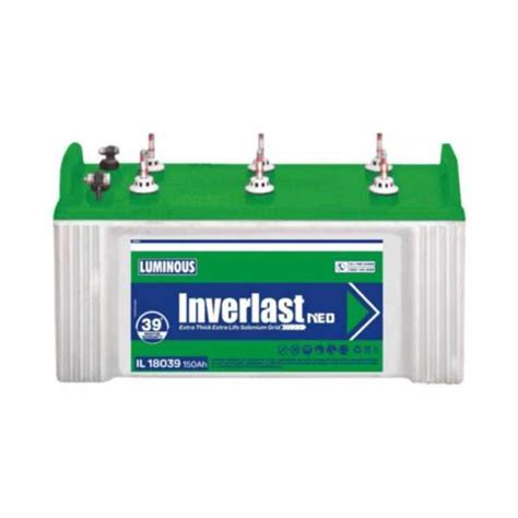 Luminous Inverlast Neo IL 18039 150Ah Inverter Battery Price in India ...
