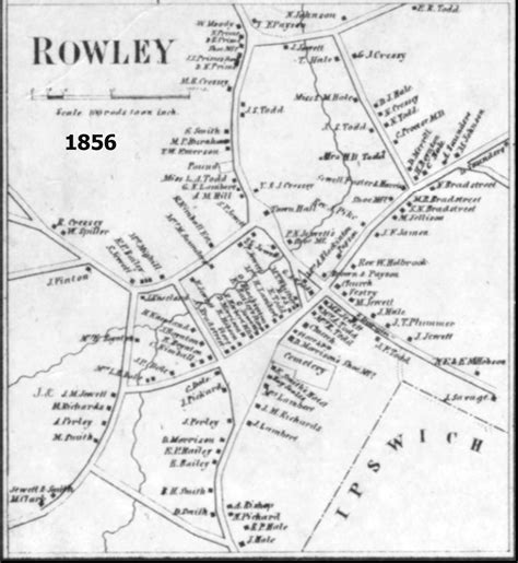 The ancient houses of Rowley, Massachusetts – 17th & 18th Century ...