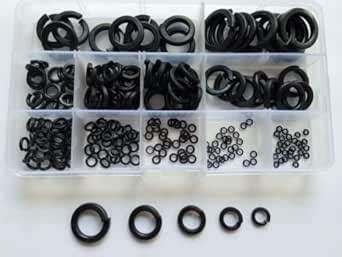 240pcs M2-M16 Opening Spring Washer Gasket Elasticity Washers Gaskets ...