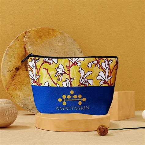 Custom Cotton Canvas Accessory Pouch | Travel Organiser by AMALTASKIN ...