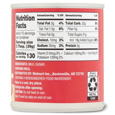 Condensed Milk Nutrition Facts | Besto Blog