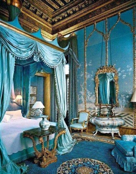 blue victorian bedroom ideas