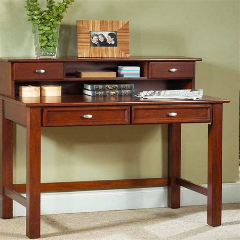 WOODSTAGE Sheesham Wood Study Table with Drawer Storage Solid Wood ...