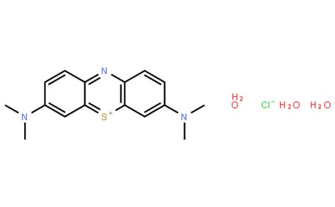 7220-79-3_亚甲基蓝cas号:7220-79-3/亚甲基蓝中英文名/分子式/结构式