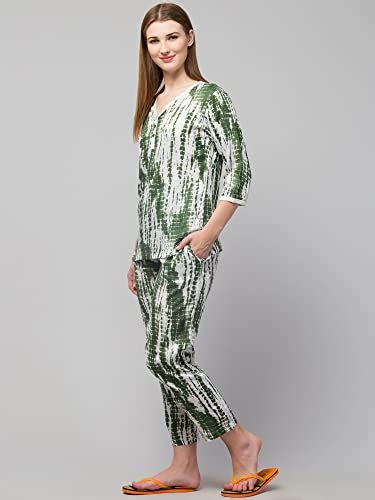 Buy surubala stylist and comfortable rayon cotton black & white night ...