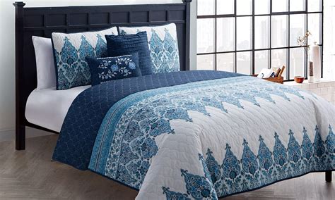 Andrea Quilt Set (4- or 5-Piece) | Groupon Goods