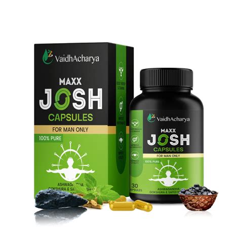 VaidhAcharya Maxx Josh Performance Booster For Men – Vaidh Acharya