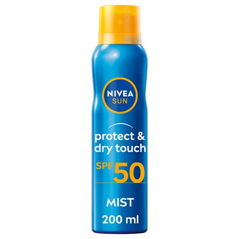 Buy NIVEA SUN Protect & Dry Touch Refreshing Sun Mist Spray SPF50 ...