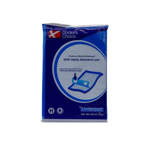 Doctor's Choice Absorbable Medical Underpad 60 X 90 cm, 1 Count Price ...
