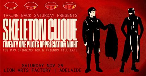 Skeleton Clique: Twenty One Pilots Appreciation Night - Adelaide, 68 ...