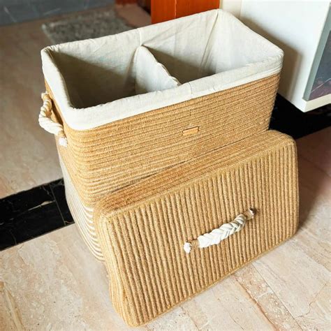 Effortless Laundry with our new Laundry Basket with Partition – Nobbys