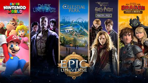 JUST ANNOUNCED: Five immersive worlds. One amazing theme park. Universal Epic Universe opens ...
