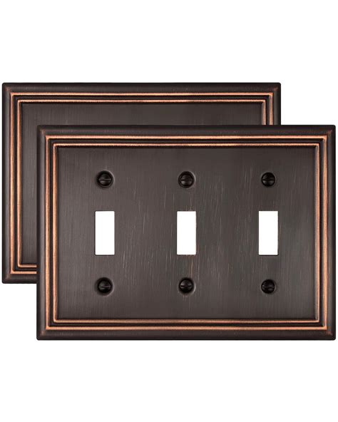 Decorative Triple Light Switch Covers