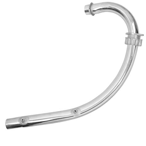 R.J.VON - Quality U-Type Silencer Bend Pipe Chrome For RE Classic ...
