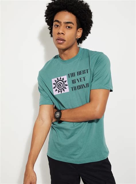 Buy URB_N Men Printed T-shirt Online at just Rs. 249.0 - 1000014380180 ...