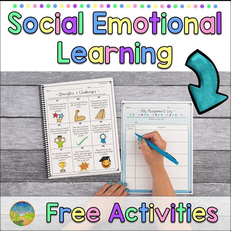 Social Emotional Learning Activities Printables