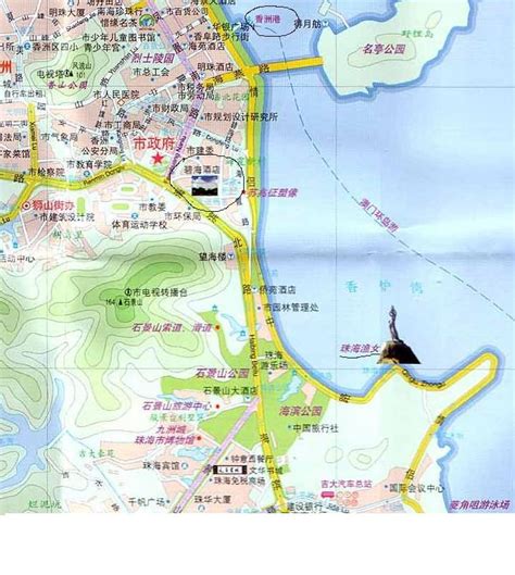 香港澳门珠海地图位置,香港澳门珠海地图 - 伤感说说吧