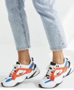 nike m2k tekno white orange womens,www.npssonipat.com