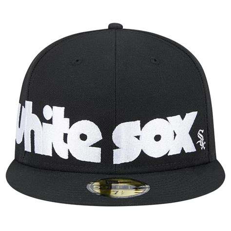 New Era Chicago White Sox MLB Chicago Sox Checkered Undervisor 59FIFTY ...