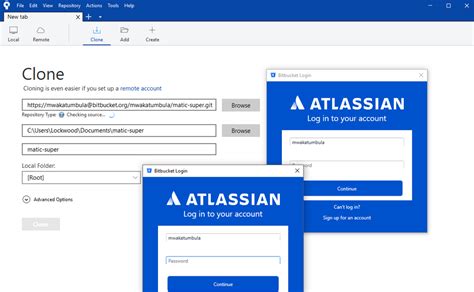 Source Tree Bitbucket Remote Setup 的图像结果
