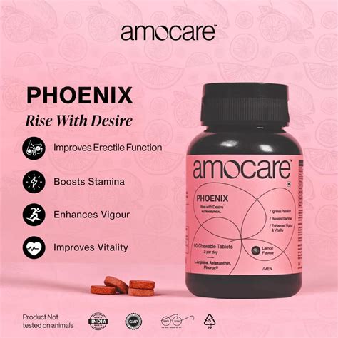Amocare Phoenix Chewable Tablet Lemon - 60 Tablets
