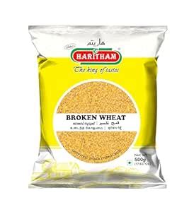 Haritham Broken Wheat 500g, Ready to Cook Samba Wheat, High Fiber, No ...