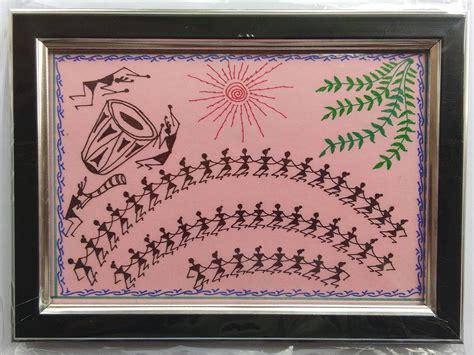 Warli Art Frames : Amazon.in: Home & Kitchen