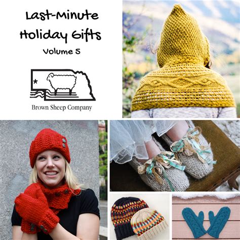 Last-Minute Holiday Gifts Vol. 5 - Brown Sheep Company, Inc.
