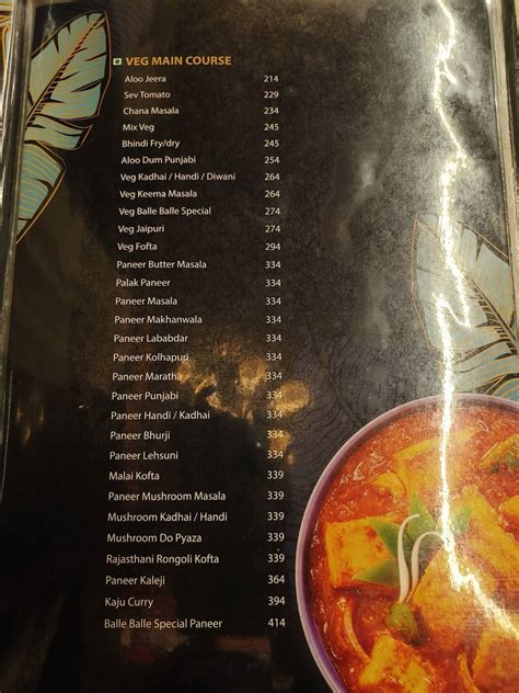 Menu at Urban Bistro, Bilaspur