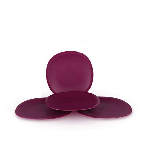 Buy Tupperware Legacy Dinner Plates 4pc Online at Low Prices in India ...