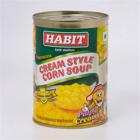 Habit Cream Style Corn Soup (400 GM) – Habit Brand