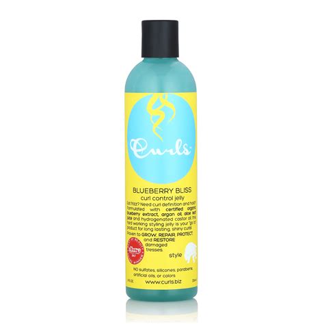 Curls Blueberry Bliss Control Jelly 8 Oz Define And Defrizz ...