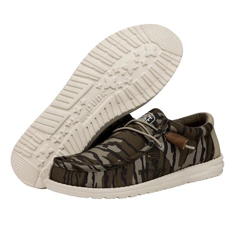 Hey Dude Wally Youth Funk Mossy Oak Bottomland Shoes | Rogers Sporting ...