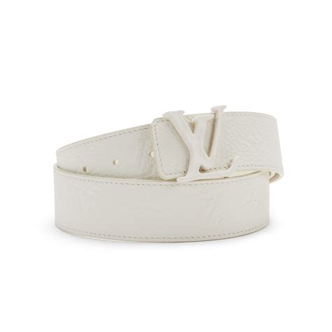 Louis Vuitton Belts White