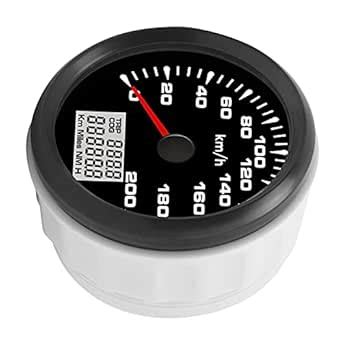 Speedometer, Short Start Up Time Stainless Steel 85Mm 200Km/H Car Speed ...