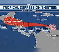 Image result for Tropical Depression in the Caribbean Now