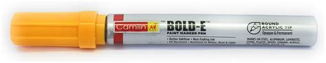 Camlin Kokuyo Paint Marker, Yellow,Pack of 10 : Amazon.in: Office Products