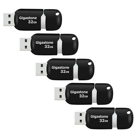 Gigastone V10 32GB 5-Pack USB 2.0 Flash Drive 32GB Flash Drive Thumb ...
