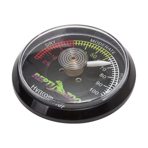 Buy REPTI ZOO Reptile Terrarium Hygrometer,Dial Gauges Pet Rearing Box ...