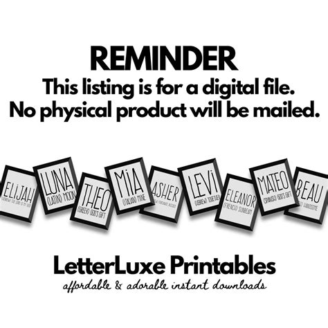 Eva Name Meaning Print - Nursery Decor – LetterLuxe