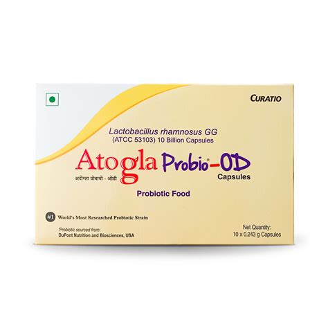 Buy Atogla Probio-OD, 10 Capsules : ClickOnCare.com