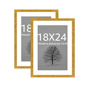 Art Street Synthetic Document Large Size Wall Photo Frame, Set of 2 Big ...