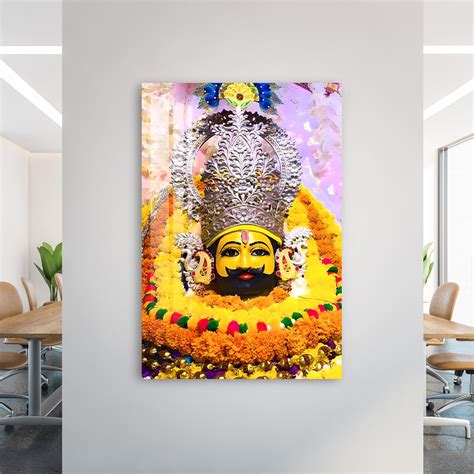 Khatu Shyam Ji Acrylic Wall Art - The Next Decor