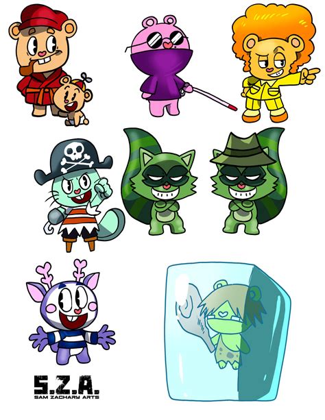 HTF Characters Speaking English 的图像结果