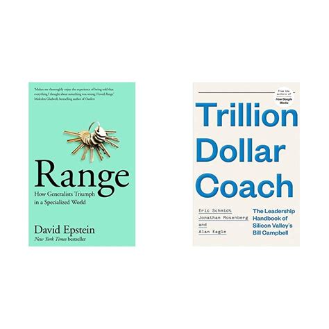 Range: How Generalists Triumph in a Specialized World+Trillion Dollar ...